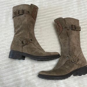 Hunter Suede / Leather Boots, Size 5